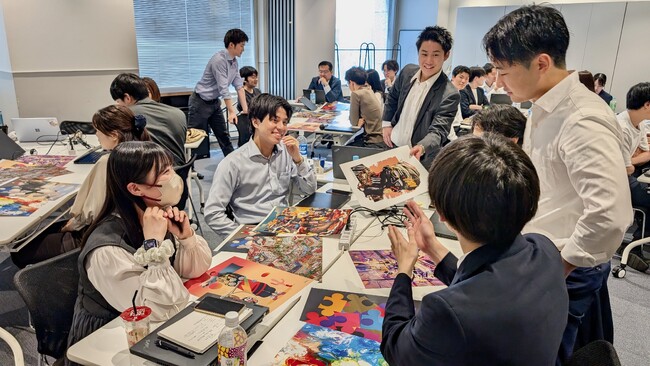 「自社の魅力を、絵で語れるか」── 就職人気ランキング2位のLegaseed（レガシード）が crack提供の「社員参加型ARTワークショップ」を実施