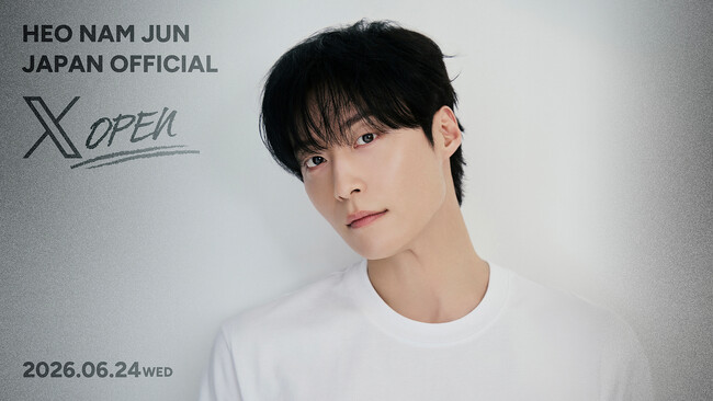 HEO NAM JUN JAPAN OFFICIAL X OPEN!