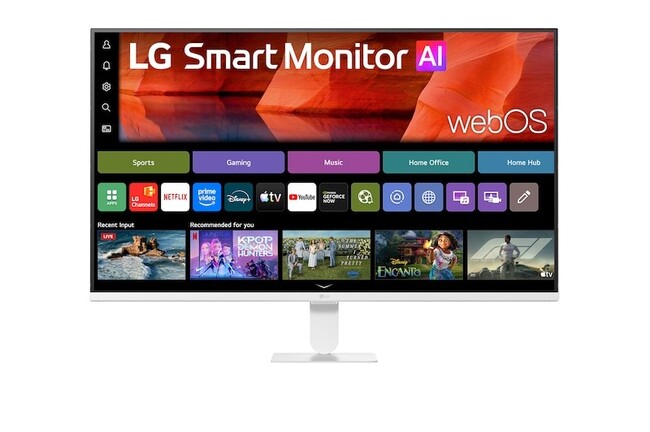 webOS搭載で、仕事でもプライベートでも活躍する「LG Smart Monitor」シリーズ　31.5インチ フルHD解像度120Hz対応モニター「32U501SB-W」を7月上旬より発売