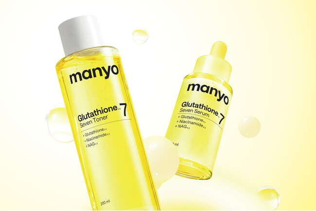 熱狂を追い風に、さらなる“白玉肌※¹ブースト”を仕掛ける。『manyo（マニョ）』、グルタチオン※²シリーズから待望の「トナー」「マスク」を発売