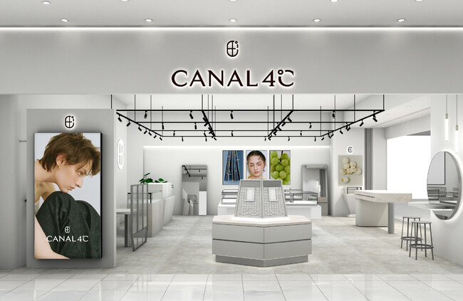 CANAL ４℃ あべのキューズモール店、新たなジュエリー体験を提案するショップへリニューアル