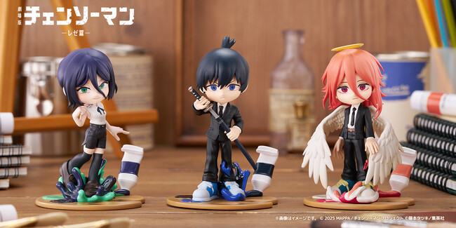 【本日発売】劇場版『チェンソーマン レゼ篇』のキャラクターたちがオープンフィギュアシリーズ【PalVerse Pale.】に登場！