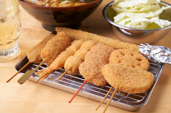 大阪名物を気軽に楽しめる串カツ専門店「串カツ田中 一ノ関駅前店」がオープン！
