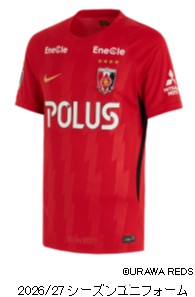浦和レッズとのトップパートナーシップを継続　2026/27 シーズンも『POLUS』ロゴが胸部分に。トップパートナー15シーズン目