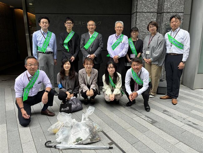 銀座本社周辺の清掃活動を実施