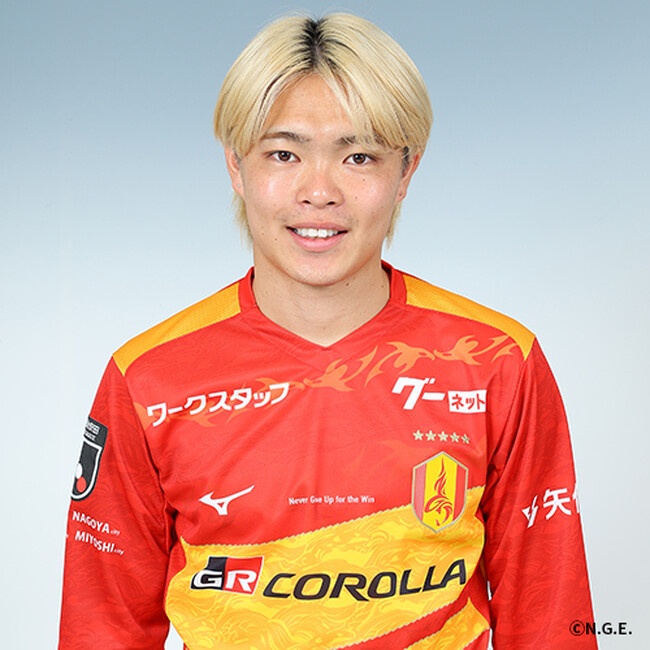 榊原 杏太選手 名古屋グランパスから期限付き移籍加入のお知らせ