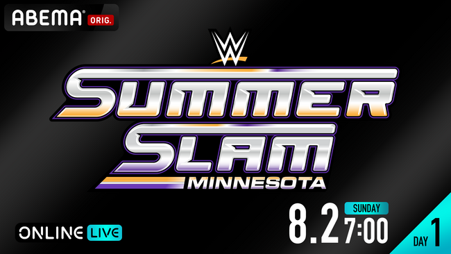アメリカ発の世界最大のプロレス団体WWE夏最大の祭典『WWE サマースラム 2026』が今年も2日間開催！8月2日（日）・3日（月）に「ABEMA PPV」にて完全生配信決定！