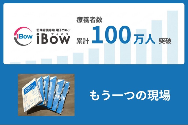 療養者数が累計100万人突破、訪問看護専用電子カルテ「iBow」。そのウラ側で”看護師の時間を守る25人”、もう一つの現場