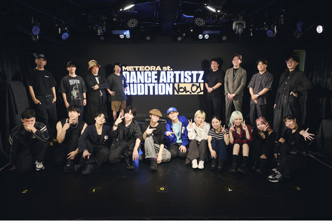 「METEORA st. DANCE ARTISTZ AUDITION Vol.01」最終審査結果を発表！アナタシア新メンバー4名、METEORA所属 7名を選出！