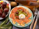 ブッラータチーズと生ハム&ぶどう ブッラータチーズと生ハム&ぶどう