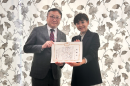 感謝状授与式の様子(2026年6月11日) 感謝状授与式の様子(2026年6月11日)