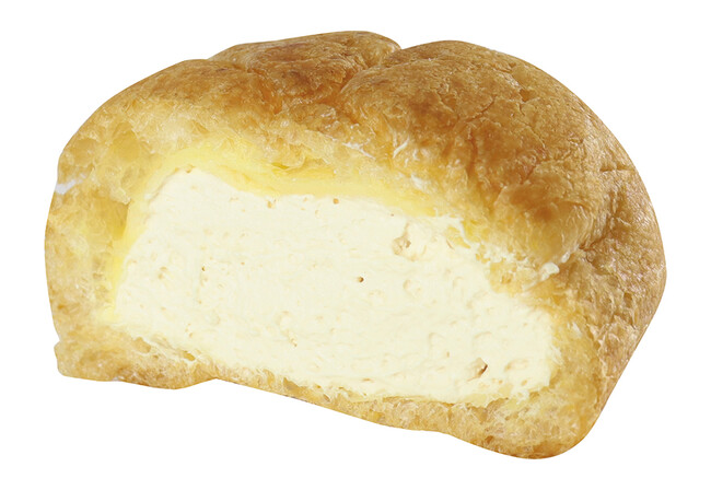 お得なシュークリームで、みんなでポムっとおいしいひと休み♪ 「ポムポムプリンシュークリーム(プリン味)」