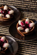 「BEIGE Alain Ducasse TOKYO」の「Charlotte Cerise」