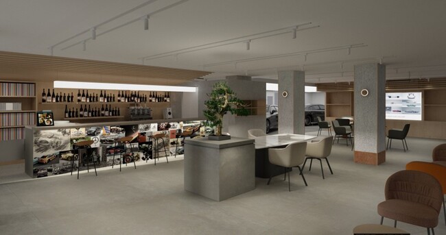 ROLF BENZの家具が採用された「Mercedes-Benz LOUNGE」がオープン　メルセデス・ベンツの世界観を体感できる新エリアが誕生