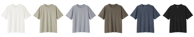 無印良品　「昔ながらの製法で編み立てたＴシャツ」シリーズを新発売