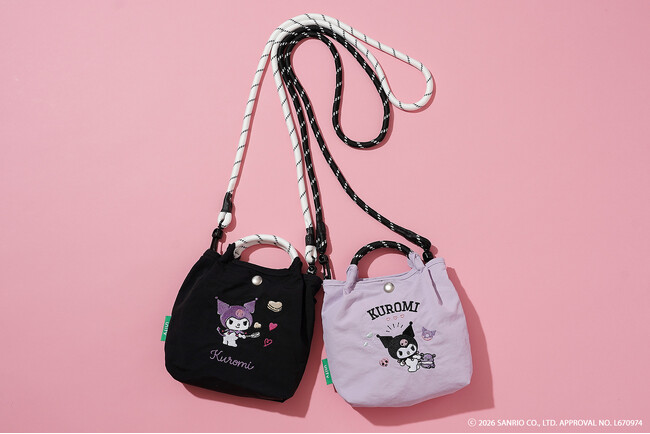 【クロミ】新登場！大人な立体刺繍の美しさと頼れる実用性をこのひとつに。甘すぎないシックなカラーで、いつもの装いに素敵なこなれ感をプラス。大人女子の毎日のお買い物からお出かけまでシーンで選べる3サイズ！