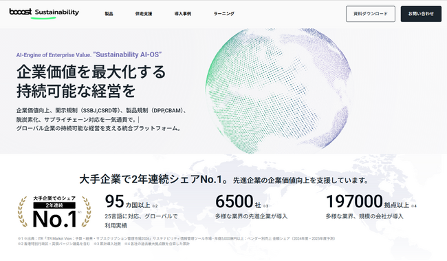 Booost、サステナビリティ×AIカンパニーへの進化を加速