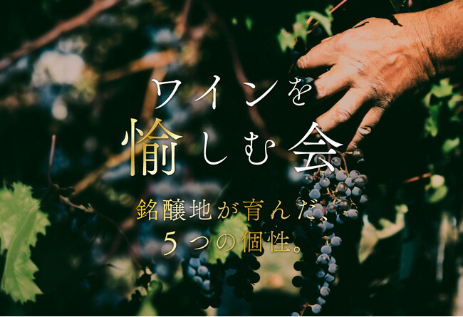 ホテルテラスザガーデン水戸『ワインを愉しむ会 Vol.4』開催。銘醸地が育んだ、5つの個性。