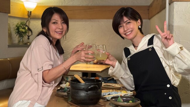 【BSフジ】『飯島直子の今夜一杯いっちゃう?』7/2の放送は内田有紀さんと渋谷で乾杯!
