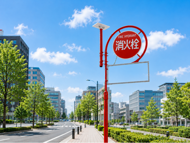 全国約12万本の消火栓標識を、災害時の通信拠点へ｜消火栓標識株式会社、Starlinkを活用した技術デモを実施