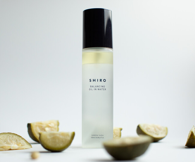 【SHIRO】LIMITED SKINCARE 青ゆずリッチオイルインウォーター