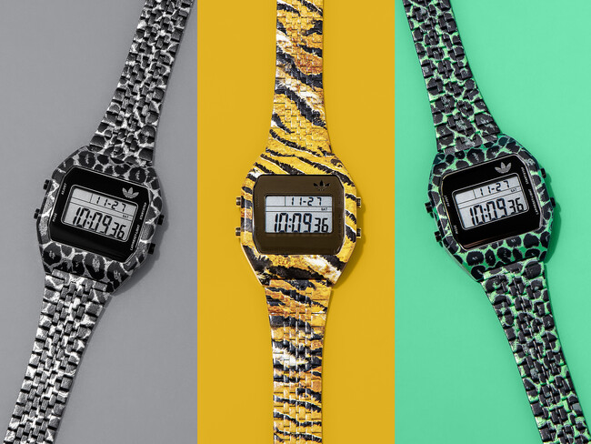 adidas Originals（アディダス オリジナルス）のデジタルウォッチ「DIGITAL TWO（デジタルツー）」から、アニマルパターンの新作が登場！