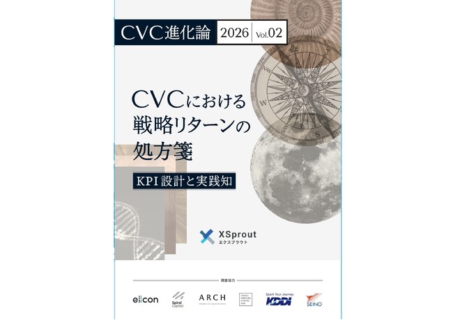 【 株式会社eiicon 】CVCの成果創出に向けたKPI設計の実践知をまとめたホワイトペーパーを発刊 『 CVC進化論2026 Vol.02 ～戦略リターンの処方箋 KPI設計と実践知～ 』