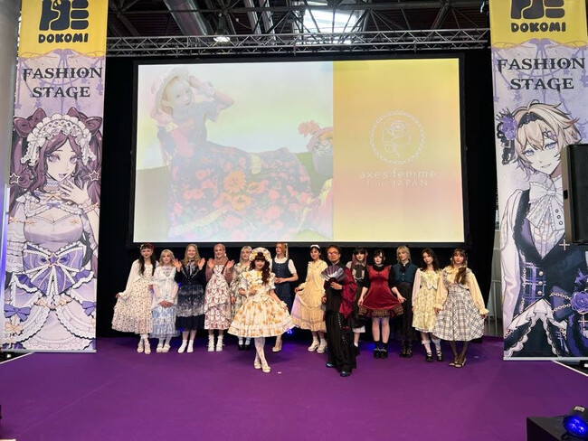 「axes femme」がドイツ最大級の日本文化イベント『DoKomi』へ出展
