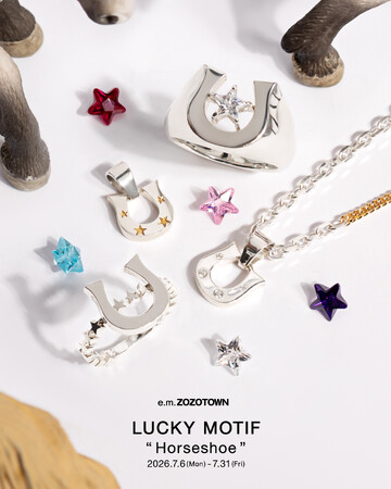 【e.m.ZOZOTOWN】限定！ラッキーモチーフ