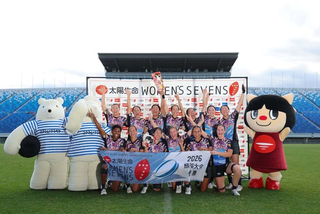 日本M&Aセンター、7人制女子ラグビーチーム「ながとブルーエンジェルス」とパートナー契約を更新