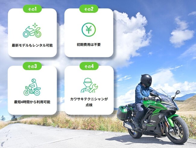 カワサキプラザレンタル予約サイトをリニューアル
