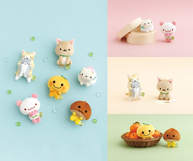 平成の20年間に登場したキャラクターたちとお出かけしよう！ 『ずっといっしょぬいぐるみ』第２弾！6種のキャラクターが仲間入り