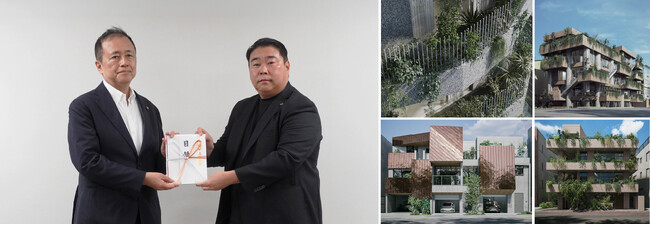 都市に洗練された空間を創造するフェイスネットワーク　都市緑化の取り組み「100坪の森プロジェクト」において世田谷区へ寄付金を贈呈