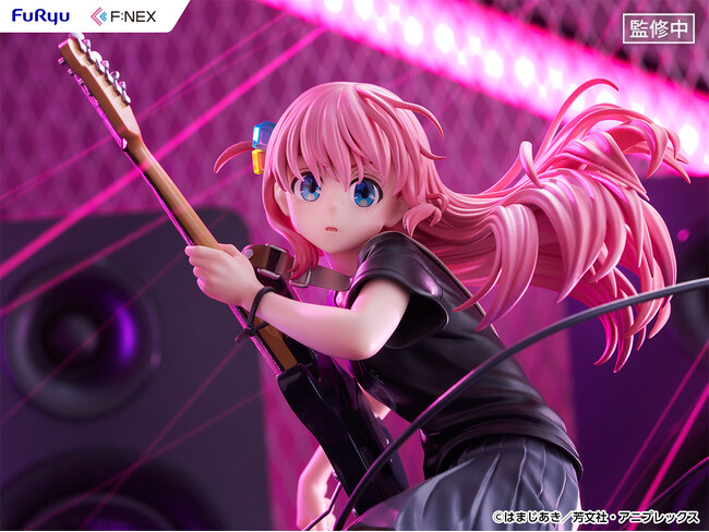 アニメ「ぼっち・ざ・ろっく！」の後藤ひとりがライブバージョンでフィギュア化！フリューの高品質ホビーブランド『F:NEX』より『後藤ひとり Live ver. 1/7スケールフィギュア』