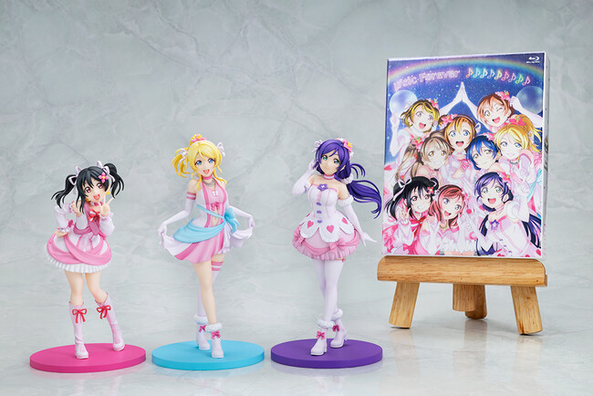 『ラブライブ！』より、『僕たちはひとつの光』衣装の絢瀬絵里、東條 希、矢澤にこがノンスケールフィギュア化！7月6日（月）より予約受付開始！