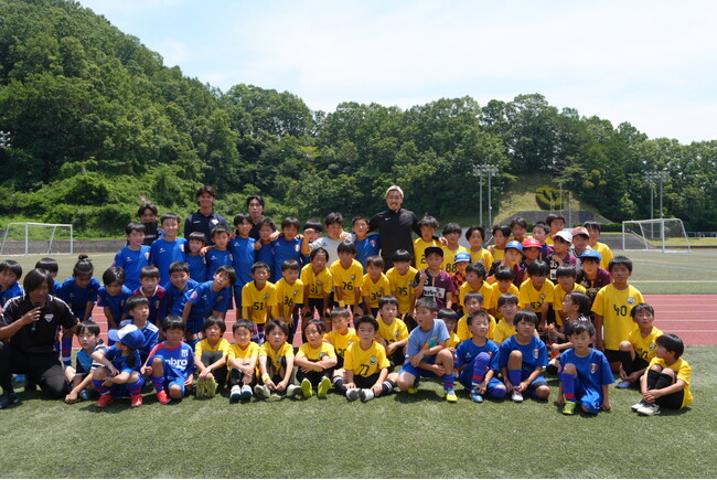 塩分補給サプリ「RED-Q」を昌子源選手サッカー教室で無償提供