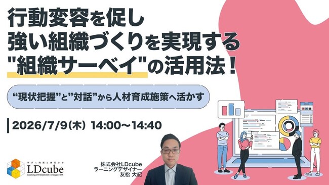 「行動変容を促し、強い組織づくりを実現する