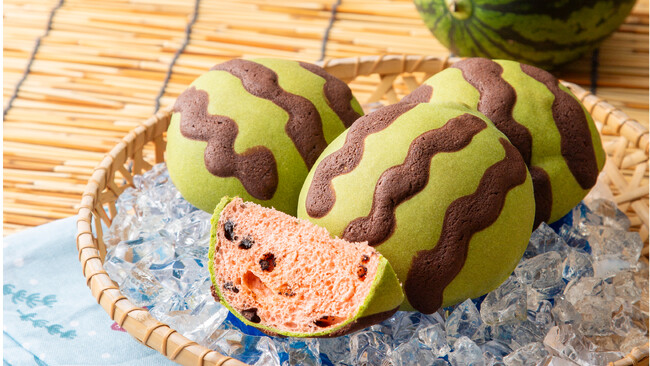 【サンジェルマン】夏にぴったりの遊び心溢れる「すいかパン」が7/20(月)より新登場!