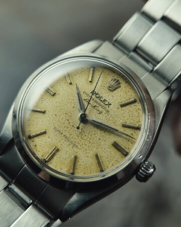 「初代Air-Kingが刻んだ、70年の軌跡」ROLEX Air-King 6552 1st Generation Original Warm Patina Dial 1958sを販売開始。