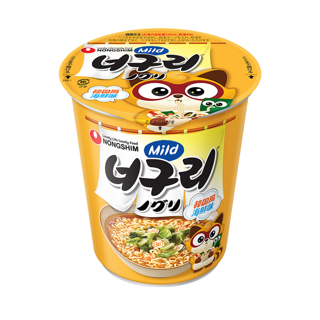 韓国の国民的ラーメン「ノグリ」から、辛さ控えめ「マイルド」のカップタイプがついに登場！7月13日（月）より一部小売店・公式オンラインストア限定で発売