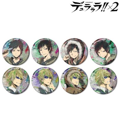 TVアニメ「デュラララ!!×２」のトレーディング grunge CANVAS 臨也&静雄 缶バッジなどの受注を開始！！アニメ・漫画のオリジナルグッズを販売する「AMNIBUS」にて