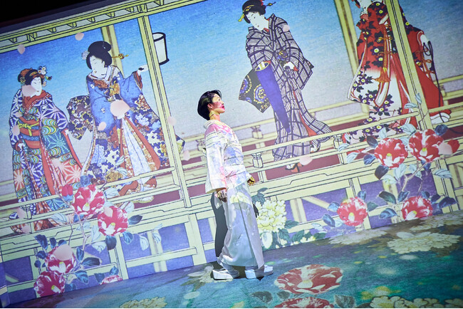 世界累計50万人が没入した浮世絵デジタルアートが東北初・青森へ。「動き出す浮世絵展 AOMORI」7月11日にいよいよ開幕。開幕日限定ナイトミュージアムも決定。浮世絵が没入空間でダイナミックに躍動。