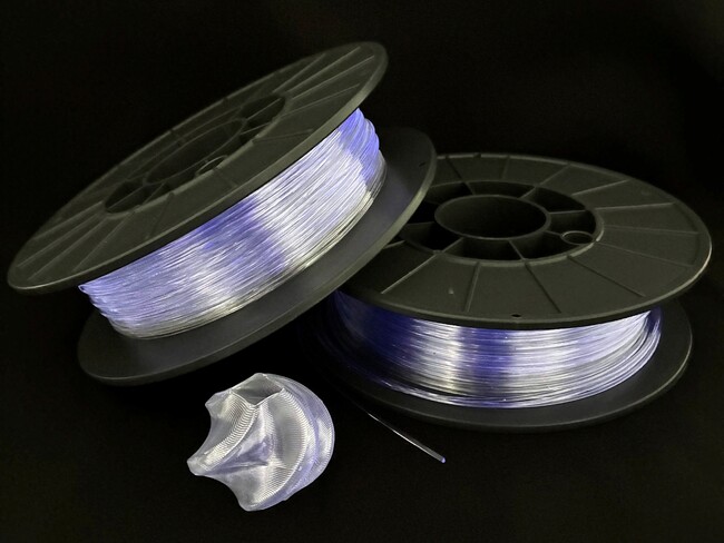 透明性を向上させたプラスチックシンチレータ機能付き3Dプリンターフィラメント『ルミネード(R)C 3DPフィラメント（PSFC-250）』を8月3日より販売開始