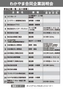 出展企業一覧