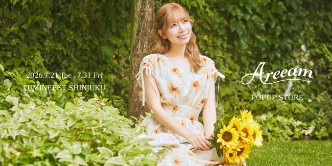 【Areeam】期間限定POPUP ストアがルミネエスト新宿にオープン！Areeamオリジナルアイテムや心ときめくDisney Collectionが勢ぞろい