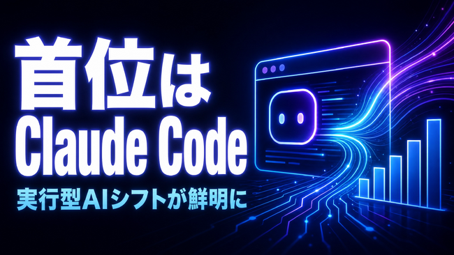 【独自調査】AIツール言及の首位が「Claude Code」に ─ 6月度定点観測で