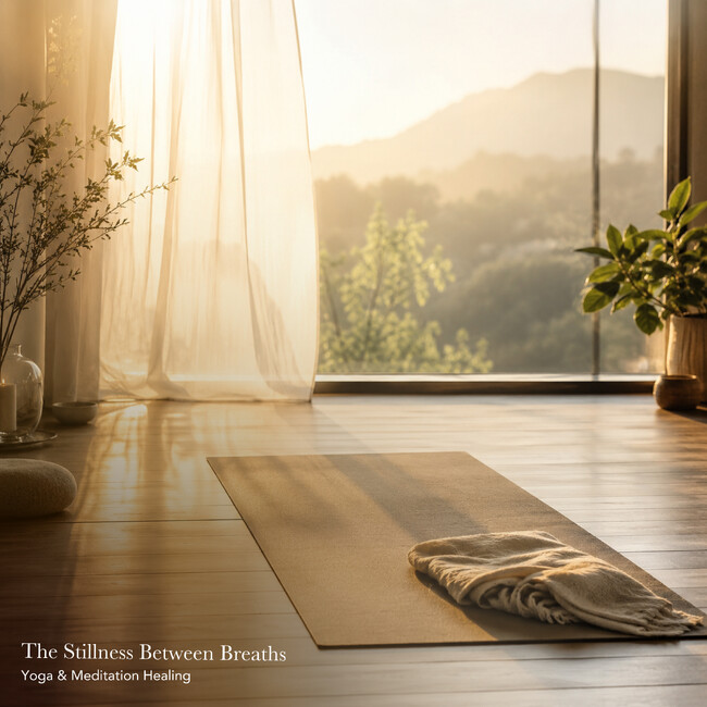 深呼吸とともに心を整える、ヨガ・サウンド。Sugar Candy『The Stillness Between Breaths - Yoga & Meditation Healing』7/10配信開始