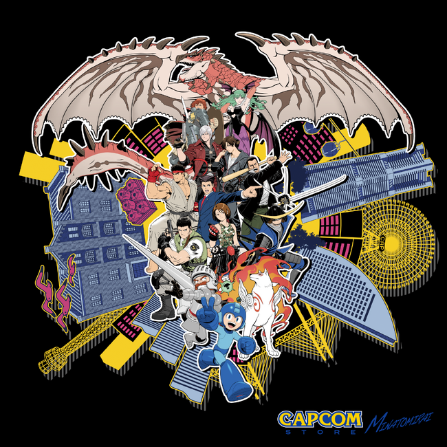 「CAPCOM STORE MINATOMIRAI」グランドオープン記念！　みなとみらい店だけで購入できる特別なアイテムが登場！