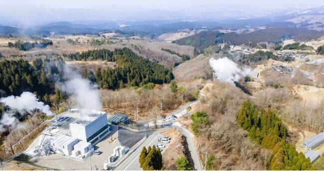 地熱発電所の環境価値を複数社で活用