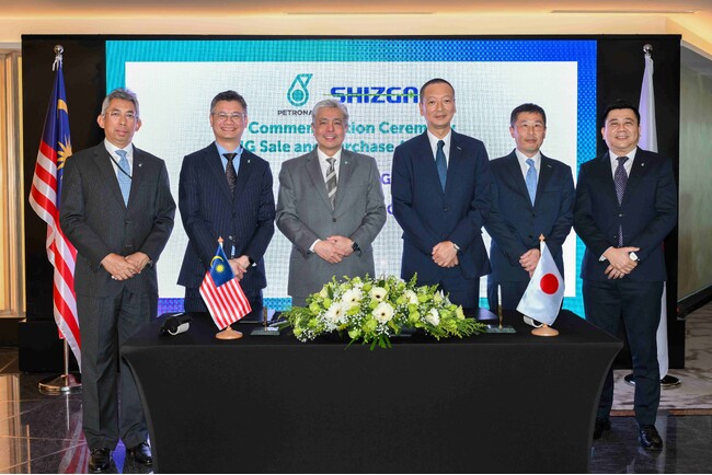 PETRONAS LNGとのLNG売買契約の締結について